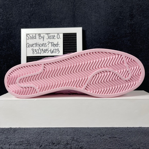 ADIDAS SUPERSTAR MINIMALIST ICONS CLEAR PINK WOMENS SHOES SIZE 9 PURPLE MENS 8 N - Picture 4 of 10